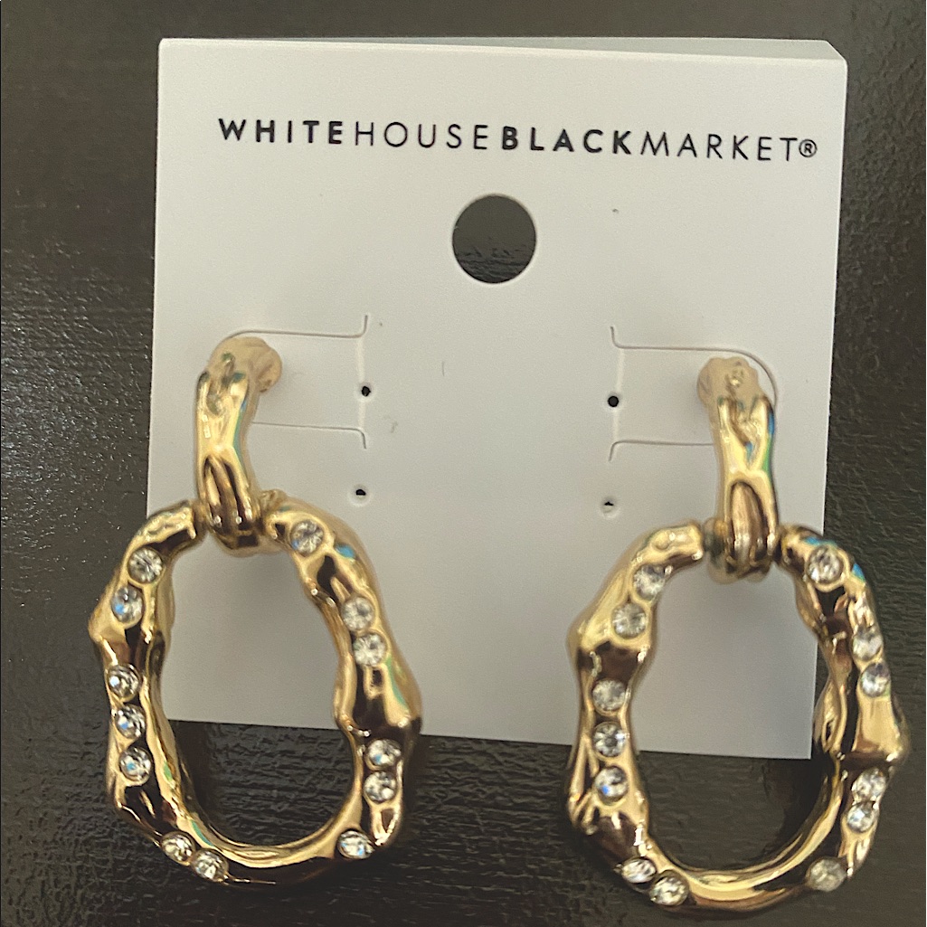 White House Black Market Earrings 15$